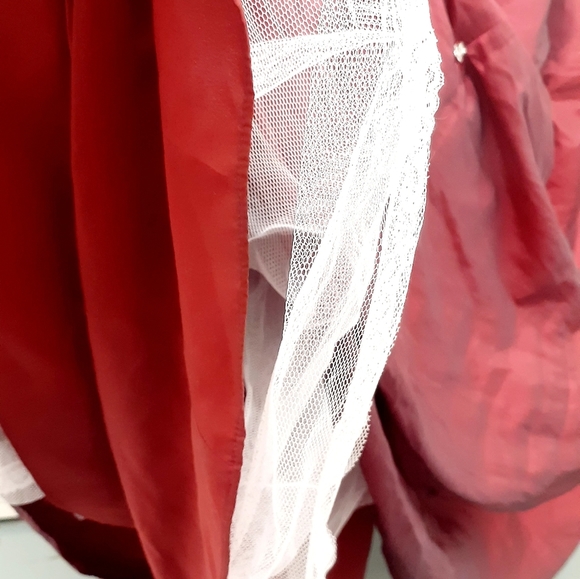 Barbiecore Prom Wedding Party Berry Pink strapless Princess ball gown Dress XS - Picture 7 of 16